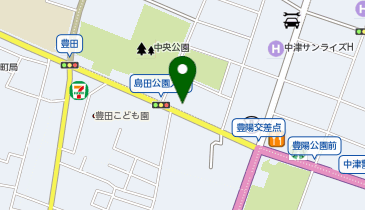 【7/3オープン】博多うどん うちだ屋 中津店の地図画像