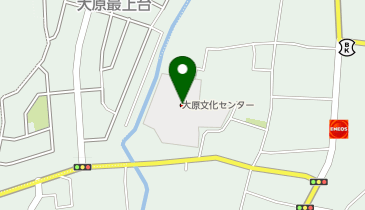 【7/1オープン】いすみ市図書館の地図画像