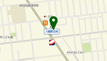 【7/4オープン】WECARS 秋田店の地図画像