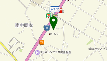 マツゲン 泉佐野安松店の地図画像