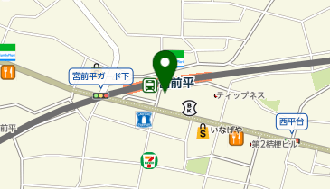 【6/29オープン】元祖油堂 油そば 宮前平店の地図画像