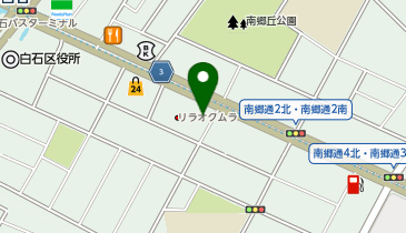 【6/25オープン】ゆず庵 南郷通店の地図画像