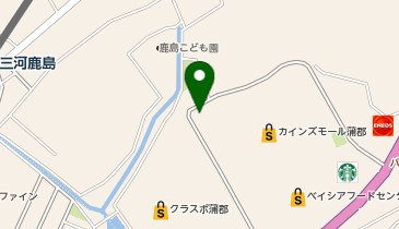 【7/9オープン】みかんの湯 蒲郡の地図画像