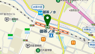 【7/7オープン】おにどん エキュートエディション御茶ノ水店の地図画像
