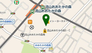 【7/7オープン】青葉 流山おおたかの森SC店の地図画像
