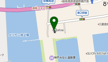 【7/14オープン】AQUARIUM&times;ART atoa(アトア)の地図画像