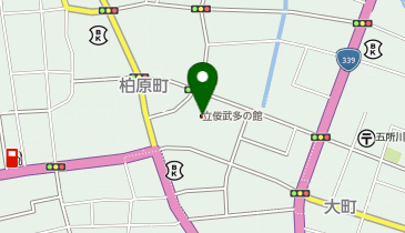 立佞武多の館の地図画像