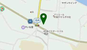 新鮮市場杵築店の地図画像