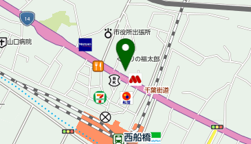 【7/13オープン】プラザ薬局 西船橋店の地図画像