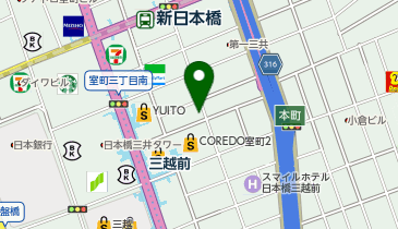 【6/23オープン】PERFECT BEER KITCHEN 日本橋店の地図画像