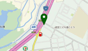 【7/3オープン】莉華 湖東店の地図画像