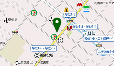 【7/2オープン】好運来麻辣湯 琴似店の地図画像