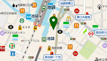 串亭 ヨドバシ池袋東口店の地図画像