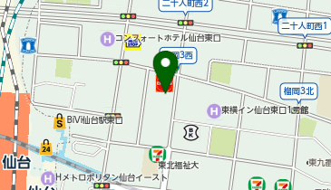 SNFハイモ株式会社 仙台営業所の地図画像