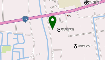神埼市千代田交流センターの地図画像