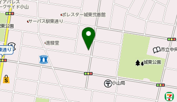 一品香 小山の地図画像
