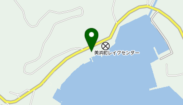 三方五湖ネイチャークルーズの地図画像