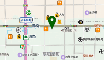 【7/9オープン】カージュラジャ 京都店の地図画像