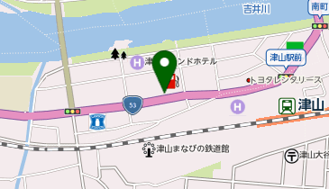 【7/7オープン】CODE.LINE(コードライン) 津山店の地図画像