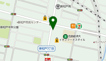 【7/15オープン】パティズ 新松戸店の地図画像