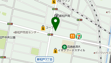 【8/1オープン】松屋 新松戸店の地図画像