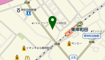 GreenShop Leaf vein(グリーンショップリーフベイン)の地図画像