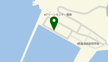 恵曇漁港の地図画像