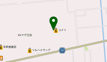 【7/26オープン】コメリパワー亘理店の地図画像