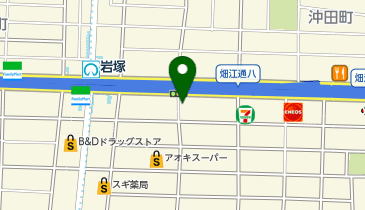 【7/17オープン】マックスバリュエクスプレス岩塚駅東店の地図画像
