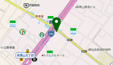 【6/30オープン】Mercedes-Benz STUDIO TOKYOの地図画像