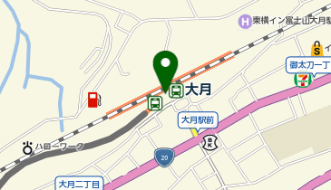 【6/29オープン】笹一酒造 大月駅 富士山門店の地図画像