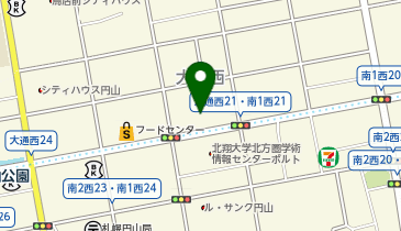 【7/1-8/31期間限定】円山秘密のハナレの地図画像