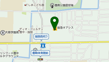 【7/17オープン】阪急OASIS 服部西店の地図画像
