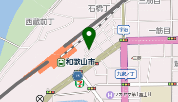 【7/1オープン】YOGURT WORLD 和歌山市駅前店の地図画像