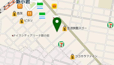 ごちそう焼むすびおにまる 新小岩店の地図画像