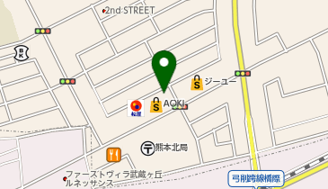 福宝麻辣湯 光の森の地図画像