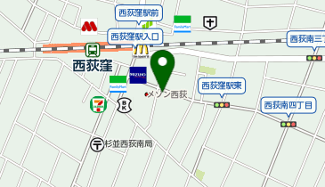 【7/1オープン】西荻ごはん Hachiの地図画像