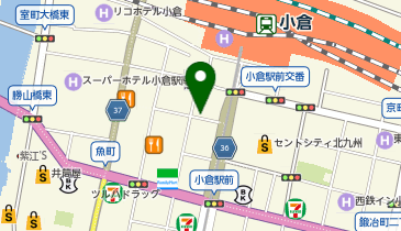 【6/25オープン】月島もんじゃ たまとや 小倉の地図画像