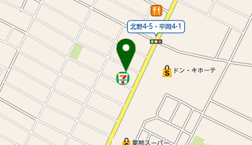 横濱家系ラーメン武田家 北野店の地図画像