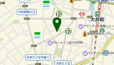 【7/1オープン】亜細亜割烹蓮月 大井町店の地図画像