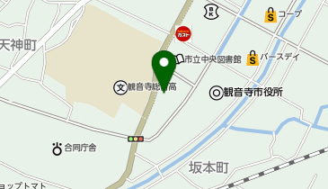【7/16オープン】ばそ家 観音寺店の地図画像