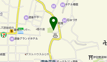 【7/19オープン】道後天ぷら ご天 本店の地図画像