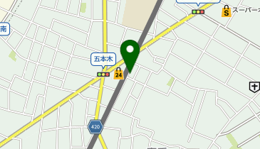 【7/13オープン】肉とパスタの地図画像