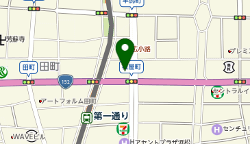 浜松純情かき氷の地図画像