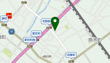 ジャパニーズピザ研究所 松阪店の地図画像