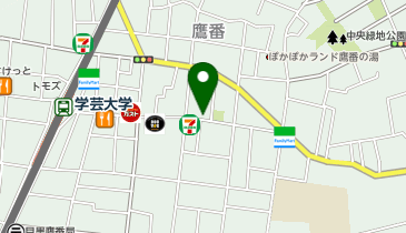 【7/10オープン】七甲山 学芸大学店の地図画像