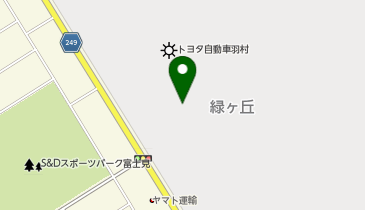 トヨタ自動車羽村株式会社の地図画像