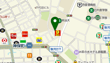 FIRST THE SAUNA(ファースト ザ サウナ) お茶の水の地図画像