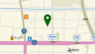 手づくりのお店 てくてくの地図画像