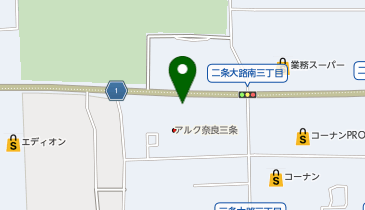 D-Wash(ディーウォッシュ) 奈良三条大路の地図画像